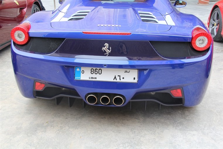 Ferrari Car Show at Beirut Souks
